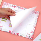 Weekly Planner Notepad Tear Off Set of 2 Weekly Calendar Pad 52 Undated To Do - Image 4