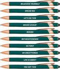 CRME 10pcs Inspirational Ballpoint Pens Set Different Copywriting Combination by Unknown
