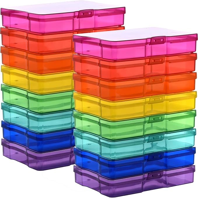 ALINK Photo Storage Box with Handle, Office Supplies - Image 6