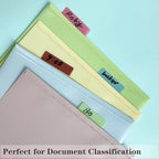 ELII 500 PCS Sticky Tabs 2 Inch Index Tabs, Page Markers File Tabs Self Adhesive - Image 7