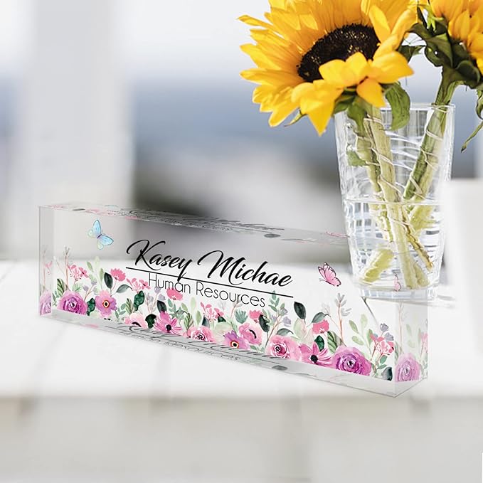 SalaGraphics Desk Name Plate Personalized, Custom - Image 7
