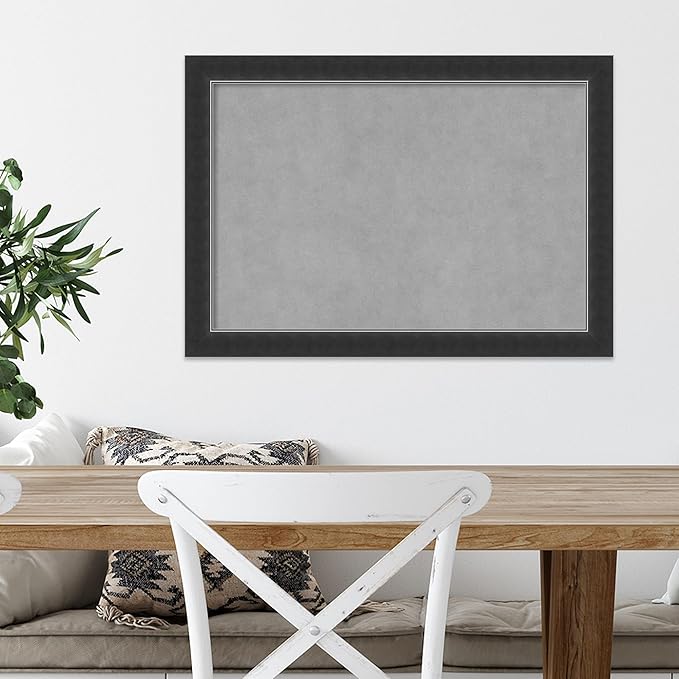 Amanti Art Black Framed Magnetic Board 19x27 Medium Vision Board - Image 5