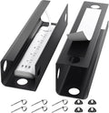 Yecaye 2 Pack Cable Management Under Desk, 31.5 in Under Desk Cable Management by Yecaye