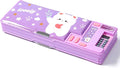 Pop Up Multifunction Pencil Case, Cute Cartoon Pen Box Organizer Stationery by Ristpal