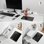 YECAYE 2 Pack Cable Management Box, Pet Friendly Cable Box Organizer - Image 3