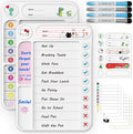 2-Pack Magnetic Chore Chart for Kids, ADHD Task Tracker Easy-Check Routine Dry by LightUpYourCreativity
