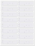 Navy Blossoms Address Book - Image 6