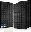 4 Pack Acoustic Panels, Recording Room by shipxinfuren