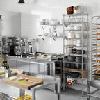 Regal Altair 14" Deep x 24" Wide x 86" Height Wire Shelving Kit | 10-Tier | NSF - Image 7