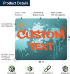 Custom Sign, Custom Street Sign, 11 Font Colors, 13 Font Styles, 4 Hole Options - Image 6