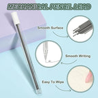 PATIKIL 240Pcs HB Mechanical Pencil Lead, 0.5mm Black Lead Refill Break - Image 3