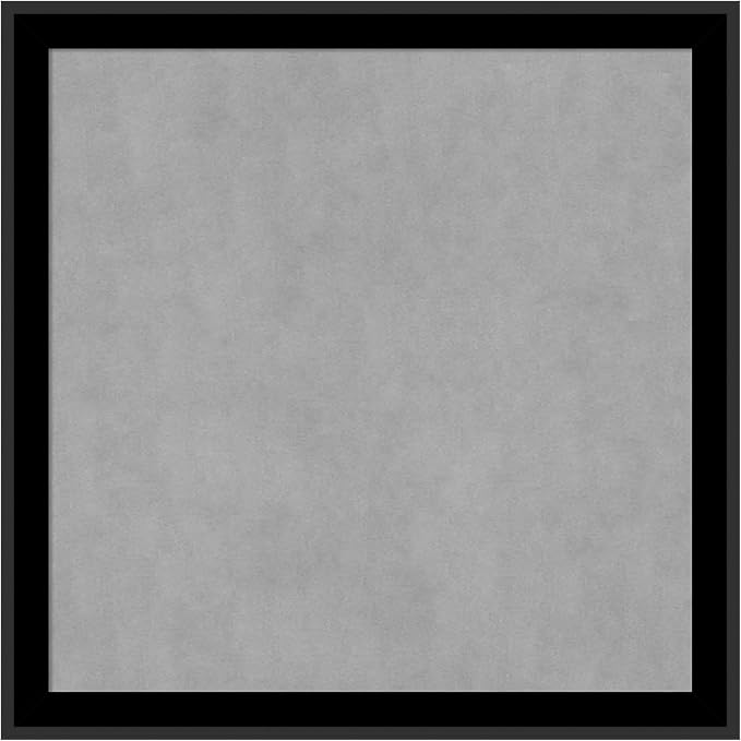 Amanti Art Black Framed Magnetic Board 13x13 X-Small Vision Board by AmantiArt