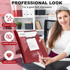 Teling 48 Pcs Clear Front Report Covers - Image 4