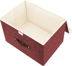 TYEERS Collapsible Storage Boxes, Washable Fabric Storage Bins - Image 3