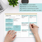 Weekly Planner Notepad Undated Weekly Goals Schedule Planner To Do List - Image 2