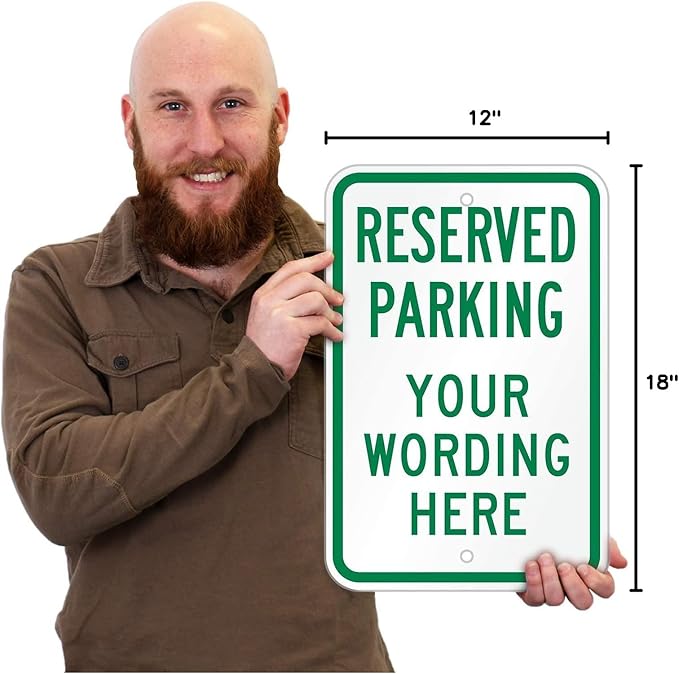 SmartSign "Reserved Parking - Image 2