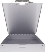 Saunders Metal Clipboard with Storage, Letter Size Paper Organizer, Steel Clip - Image 6