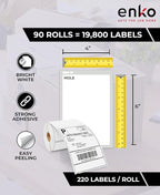 enKo Dymo 4XL Labels 4 x 6 1744907 Compatible - Image 3