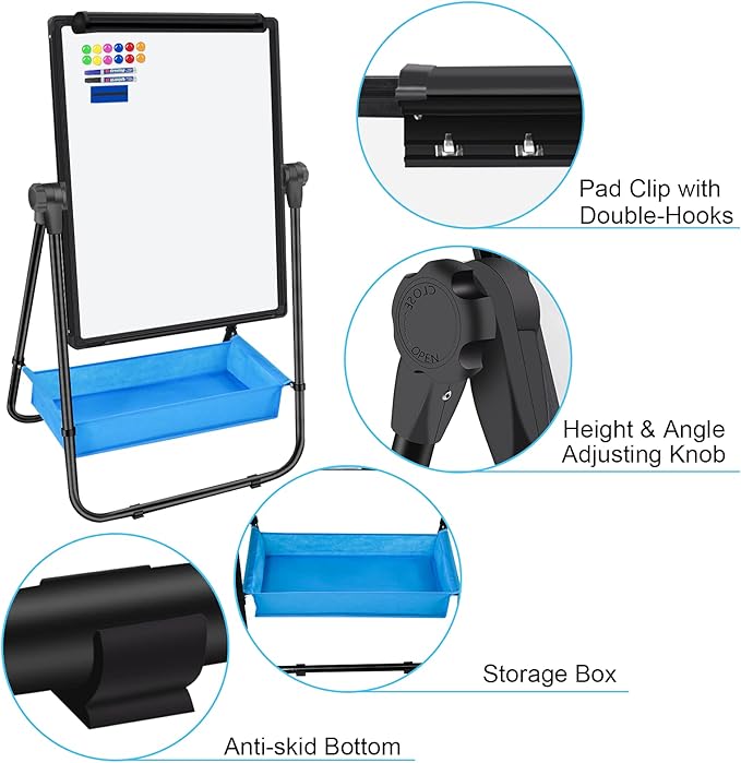 Magnetic Whiteboard with Stand - Image 3