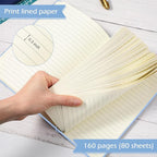 Honoson 20 Pack Lined Journal Notebooks A5 Hardcover Executive Notebook 5.5" x - Image 4