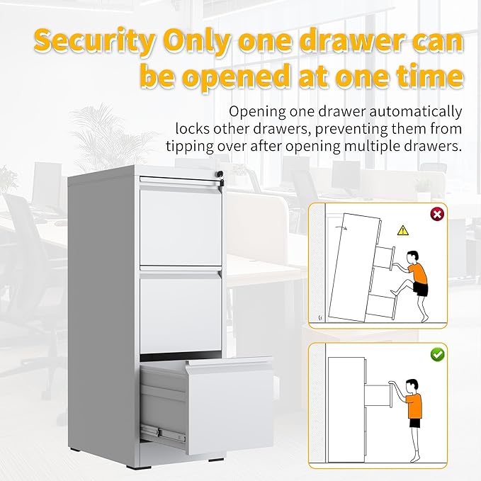 Reegangfa 3 Drawer File Cabinet - Image 7