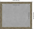 Amanti Art Grey Framed Magnetic Board 46x54 Oversize Vision Board - Image 4