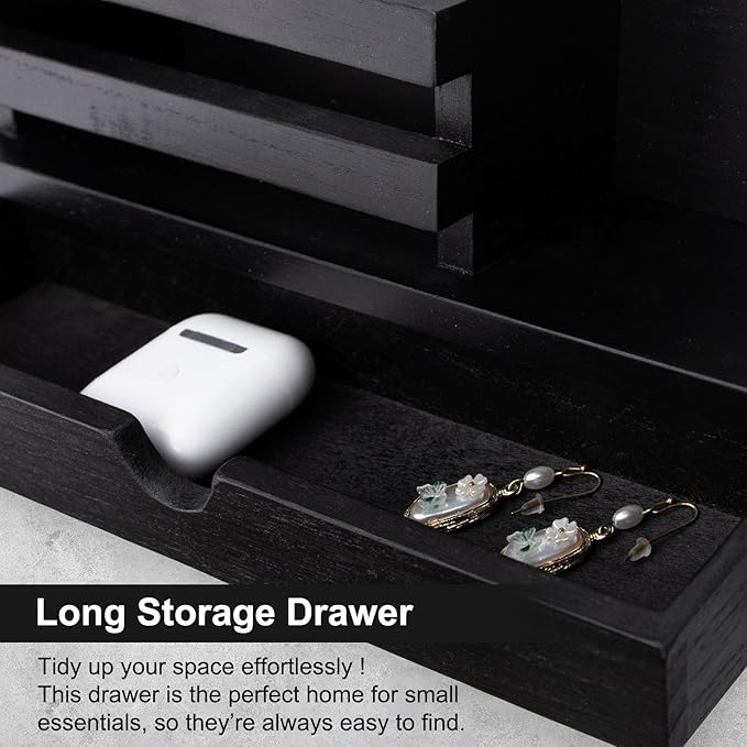 Lucundm Key Holder Wall Mount, Mail Holder - Image 3