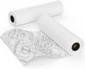 Wide Format Paper 36 in x 150 ft CAD Bond Rolls, 2 Rolls Plotter Paper on 2" Core for CAD Drawings, Engineering Plans, GIS Maps & Architectural Designs