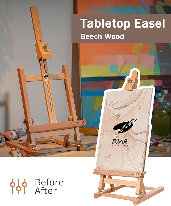 DJAR 49 pcs Acrylic Art Set - Image 4
