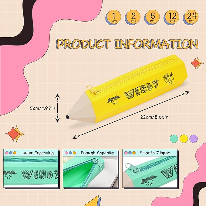 ubmpj Personalized Pouch with Your Name - Image 3