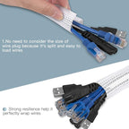 AGPTEK Cable Sleeve Cover, 6.6ft - Image 4