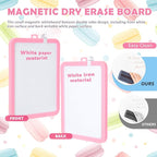 Outus 10 Pcs Dry Erase Mini White Boards Bulk 8.5 x 11'' Small Magnetic - Image 6