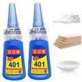 401 Glue 2Pcs Fast Drying Liquid Glue High Strength Liquid Adhesive by Unknown