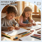 ForraFun 120 Pcs 12 Inch Plastic Ruler Bulk Colorful Transparent Ruler - Image 7