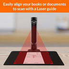 Innex DS200 Professional USB Book Scanner, A3 Document scan, 120+ Language OCR - Image 4