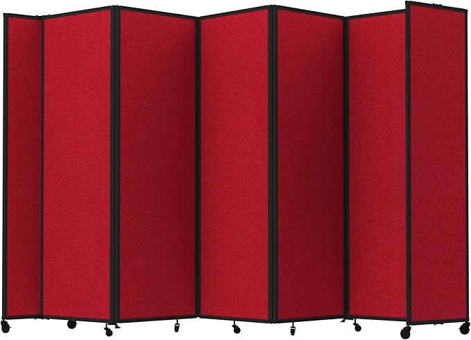 Versare Room Divider 360 Portable Wall Partition | Folding Panels | Large by VERSARE