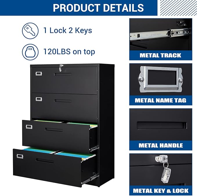 Fesbos Lateral File Cabinet - Image 6