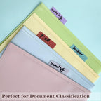 ELII 500 PCS Sticky Index Tabs 2 Inch Colorful Sticky Tabs - Image 7