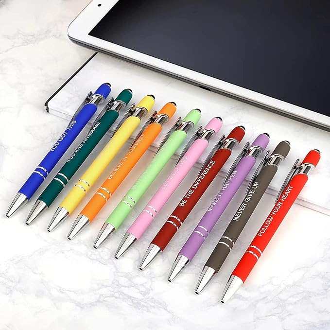 Greengines 50 Pcs Inspirational Pens - Image 5