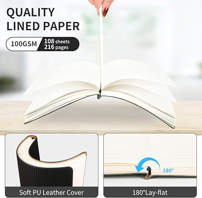 TSFPapier A5 Lined Notebook - Image 3