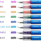 EYEYE Disposable Fountain Pens for Writing, Medium Point Stainless Steel Nib - Image 2