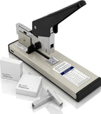 Heavy Duty Stapler for Office - Large Stapler 200 Sheet High Capacity - Heavy-Duty Staplers for Desk - Desktop Paper Binding Tool - 2000 Staples Included