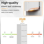 Bestoo 4-Drawer File Cabinet - Image 7