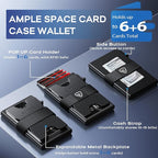 RUNBOX Slim Card Holder Wallet for Men, Minimalist RFID Blocking Wallet - Image 2