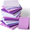 Thenshop 12 Pads Purple Sticky Notes 3''x3'', Self Stick Notes Pads Purple by Thenshop