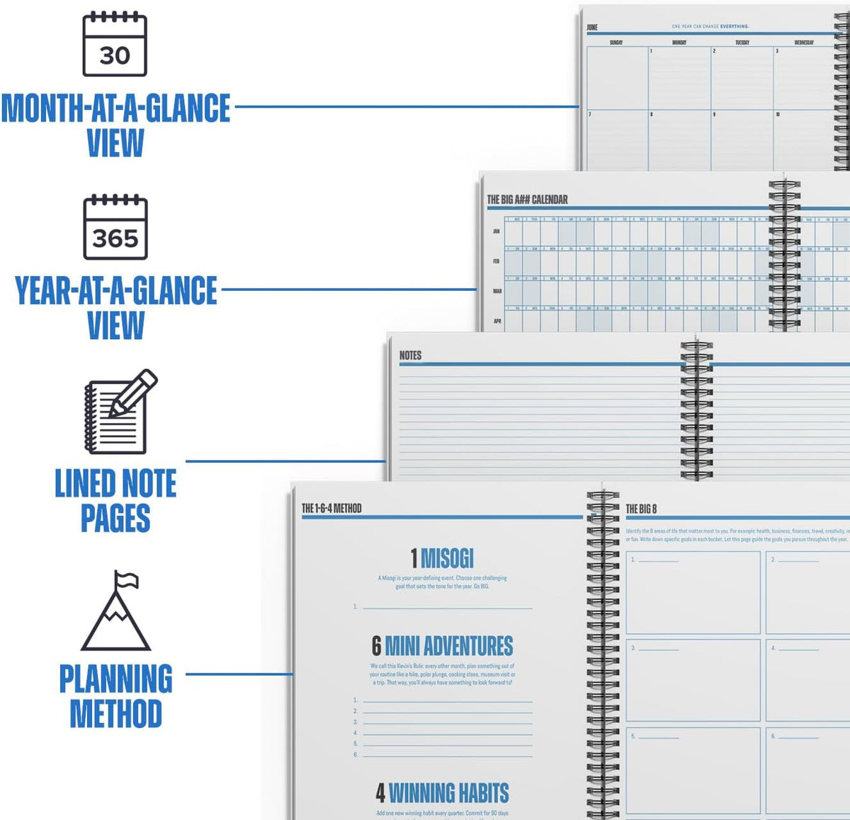 Academic Year Monthly Planner 2026–2027 – Mobile Desktop Calendar –– Fold-Out...