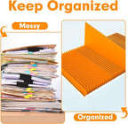 Two Pocket Folders, PANDRI 30 Pack 2 Pocket Folders, Letter Size Paper File - Image 3