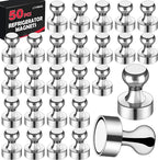LOVIMAG Fridge Magnets 50 Pcs Refrigerator Whiteboard Small Strong Magnet by LOVIMAG
