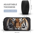 BWQJKUO Pencil Pen Case, Tiger Printed Pouch Big Capacity Pen Bag - Image 2