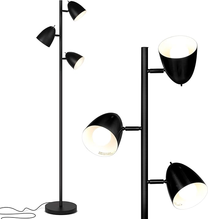 Brightech Jacob LED Standing Lamp, Modern Bright Floor Lamps by Brightech